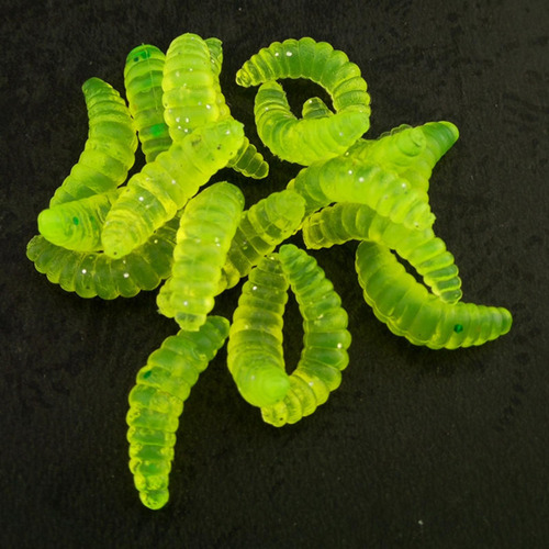 2 X 5x100 Uds Cebo De Gusanos Señuelo De Pesca 2 Piezas