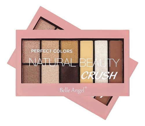 Paleta De Sombras 9 Cores Natural Crush Belle Angel Perfect