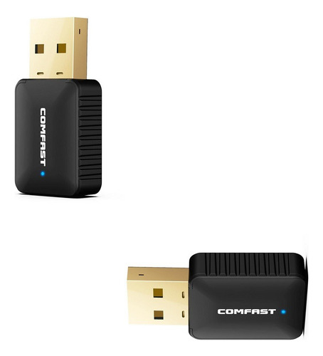 Mini Adaptador Windows 802.11 B/n/g/ac 600mbps Wifi Usb Pc