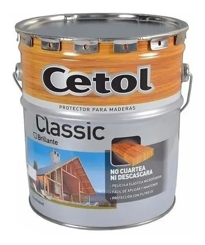 Cetol Classic Brillante Nogal X10lt + Pincel ° 10 Envio