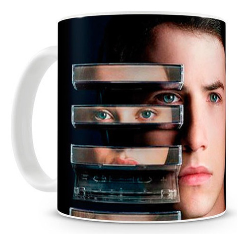 Caneca 13 Reasons Why Clay Jensen Ii Geek