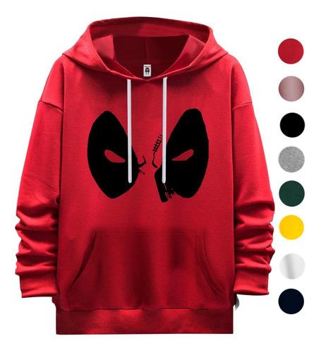 Buzo Buso Saco Sudadera Deadpool Ropa