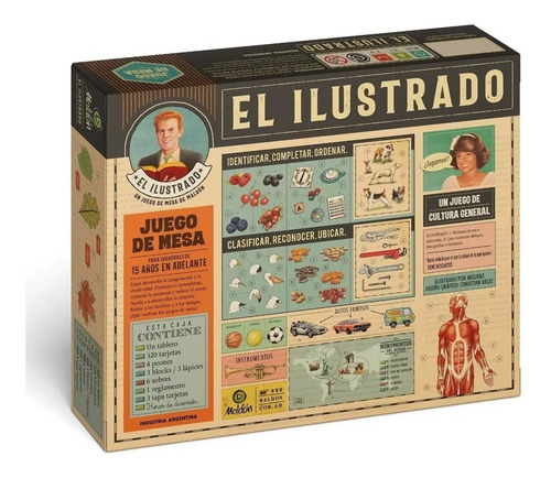 Imagen 1 de 2 de El Ilustrado - Juego De Mesa Maldon Original Oferta !