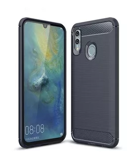 Funda Fiber Carbono Tpu Para Huawei P Smart 2019