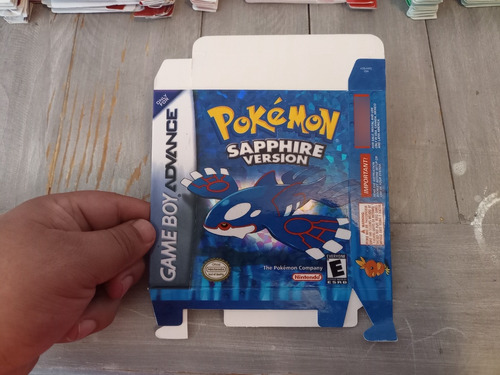 Pokémon Edición Zafiro Edition Nintendo Solo Caja Repro