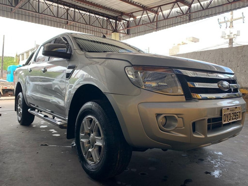 Ford Ranger Xlt 3.2 Tb 4x4 Diesel Prata 2014