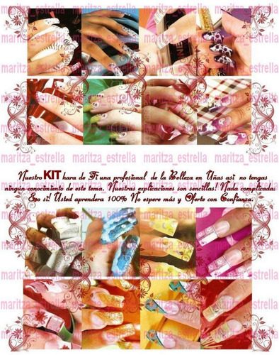 Curso Uñas Acrilicas Gel Resina Esmalte Manicure Decoracion