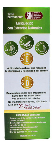 Tinte Castaño Cobrizo 150 Ml-natural Colour