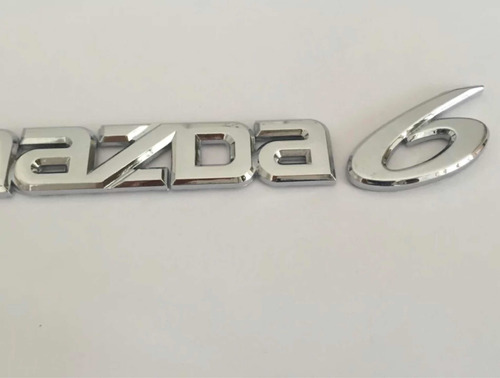 Emblemas En Letras Mazda 2, 3 Y 6   