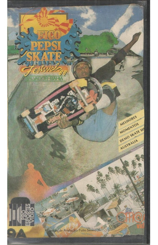Vhs Dvd Fico Pepsi Skate 