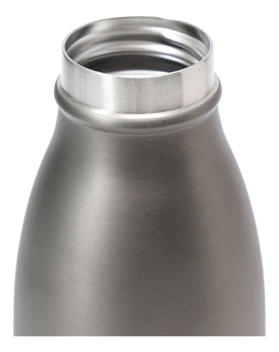 Botella Térmica Thermos 750ml Gris Con Tapa A Rosca Bolino-7