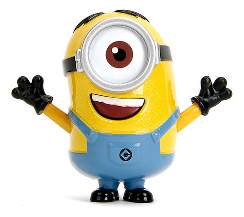 Minions 4 Figuras Metal Stuart Kevin Otto Bob Jada Toys