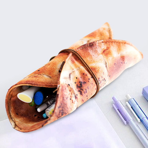 Estojo De Caneta Enrolado, Bolsa Para Lápis, Envoltório,