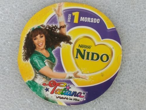 Cd Tatiana Nestle Nido Disco 1 Morado