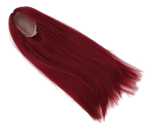 Peluca Roja Para Muñecas, Peluca Profesional Hecha A Mano