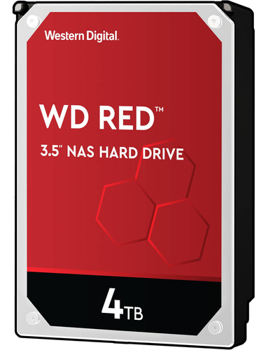 Wd 4tb Red 5400 Rpm Sata Iii 3.5  Internal Nas Hdd Retail Ki