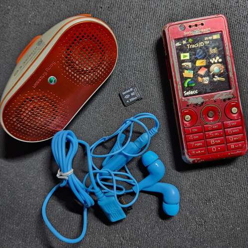Sony Ericsson Walkman W660 18 Juegos, Movistar Con Accesorios,¡ Leer Descripcion!!, Celular Retro Coleccion Antiguo Old W200 W700 Nokia 1100 1108 1208 Terracota (Usado)