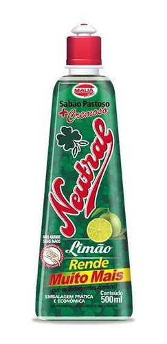 Kit Sabão Neutral Cremoso Limão Maua Do Brasil 6un