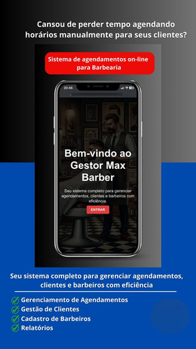 Sistema Gestor De Agendamentos Online Para Barbearias