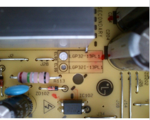 Fuente LG Eay62810301 / Eax64905001 / Lgp32-13pl1 / 62810301 (Usado)