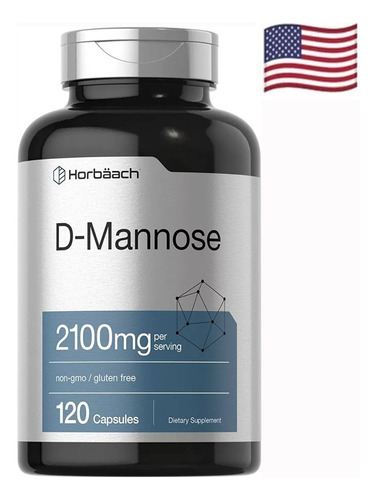 D'mannose 2100mg Extracto 120 Capsulas