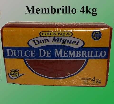 Imagen 1 de 8 de Dulce De Membrillo 4kg.don Miguel Ventas Por Mayor