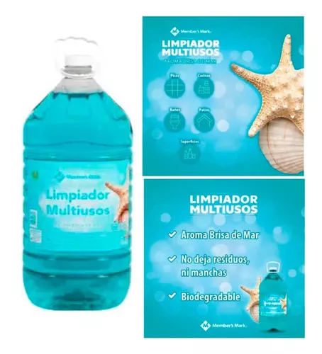 Limpiador Multiusos Frescura de Mar Member's Choice 10 L