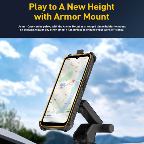 Funda Con Clip Trasero Para Ulefone Armor 21