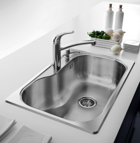 Bacha Cocina Pileta Johnson Luxor Si71a Acero Inoxidable S