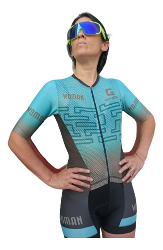 Jersey + Calza - Enterito Genetix Woman Ciclismo- Salas