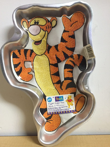 Molde Aluminio Pastel/gelatina Tigger Wilton Ind.