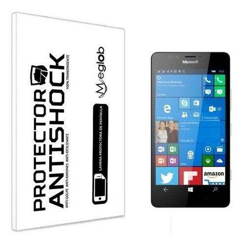 Lamina Protector De Pantalla Anti-shock Anti-golpe Lumia 950
