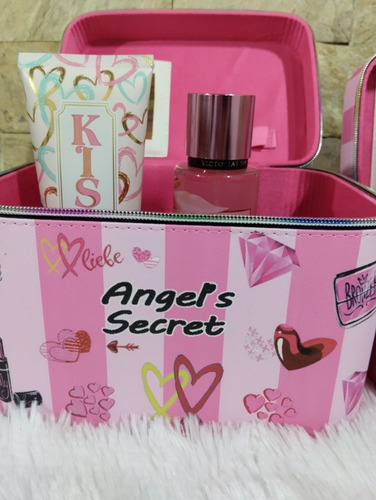 Porta Cosméticos Organizador De Maquillaje 3 Piezas Maleta