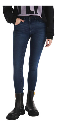 Pantalon Jean Levi's Mujer 711 Super Skinny Dark