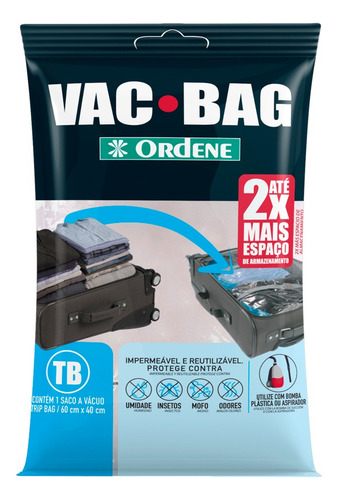 Bolsas Al Vacío Para Ropa Vac Bag Viaje (trip Bag)  X 2 Und