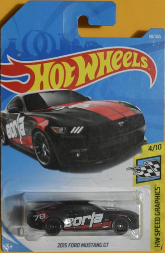 Hot Wheels Ford Mustang Gt # 80