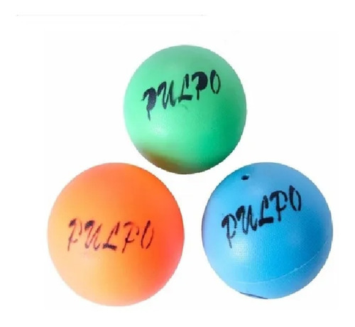 Pelota Pulpo Goma Tsp Didactica Infantil N°2