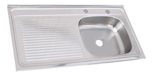 Imagen 1 de 8 de Lavaplatos Sobreponer 1000x500 Comb. Izquierdo Splendid