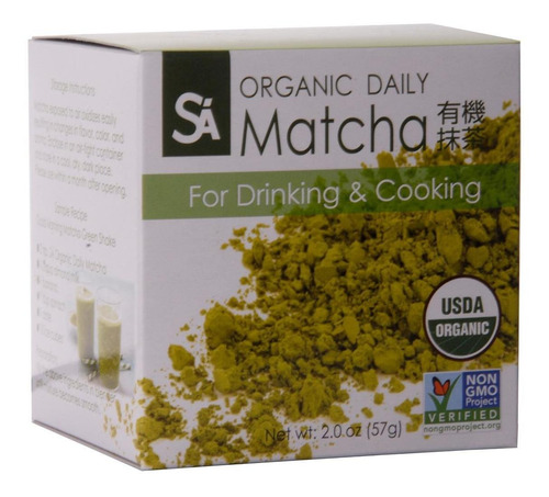 Matcha Orgánica Consumo Diario, Sugimoto, 57 G