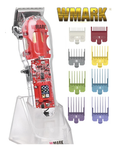 Wmark Ng 407 Máquina Para Cabello Inalambrica Uso Profesiona