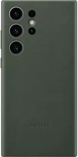 Case Samsung Leather Cover Para Galaxy S23 Ultra 5g Green