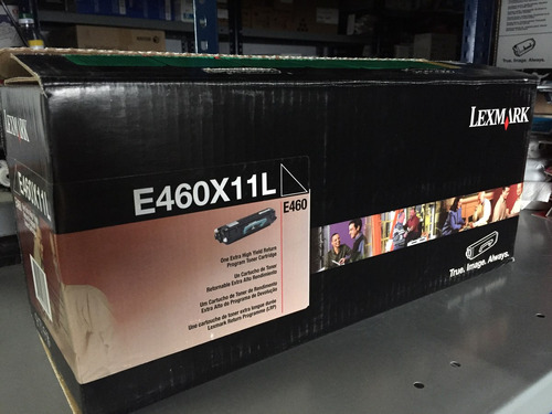 Toner Lexmark E460 E460x11l 100% Nuevo Y Original Caja Rota