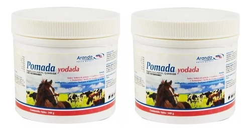 Pomada Yodada 240gr Aranda (combo De 2 Piezas)