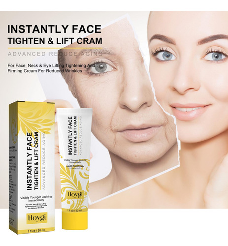 P Face Lift Cream Crema Antiarrugas Para Rostro Instant Skin