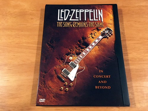 Led Zeppelin The Song Remains The Same Dvd Usa 1999 Original