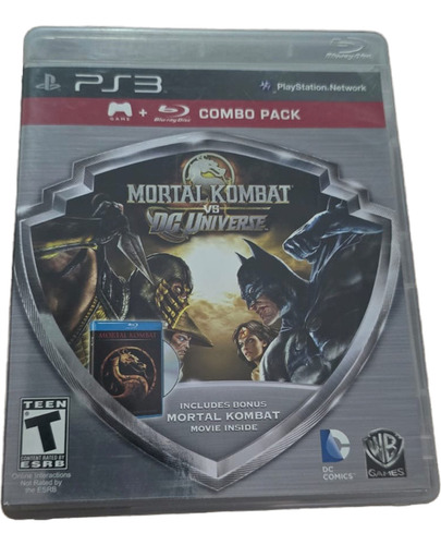 Videojuego Para Ps3 Mortal Kombat Vs Dc Universe (Usado)