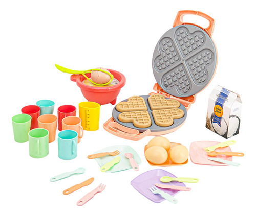 Para Juego De Cocina De Juguete Para Gofres, Máquina Para