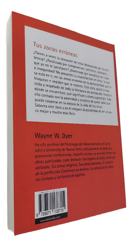 Tus Zonas Erróneas - Wayne W. Dyer - Debolsillo