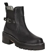 Comprar Botines Franco Cuadra Dama En Piel Genuina De Venado Negros
