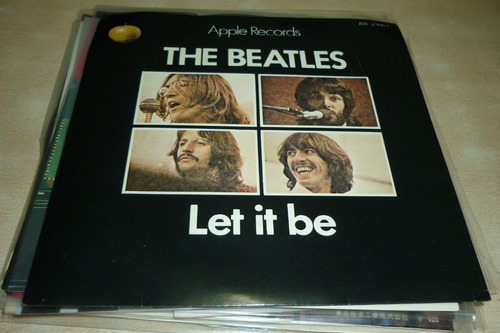 The Beatles Let It Be Vinilo Simple Japon Nm Apple I Jcd055